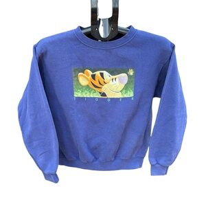 Vintage 90s Disney Store Winnie the Pooh Tigger Sweatshirt Kids Size L (10/12)